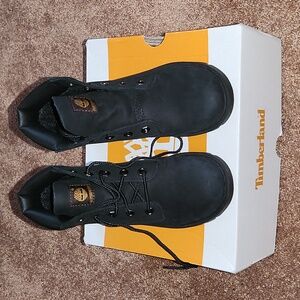 Black Timberland Nubuck boots toddler